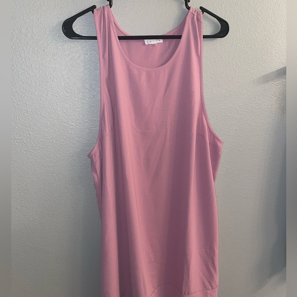 Dusty pink dress